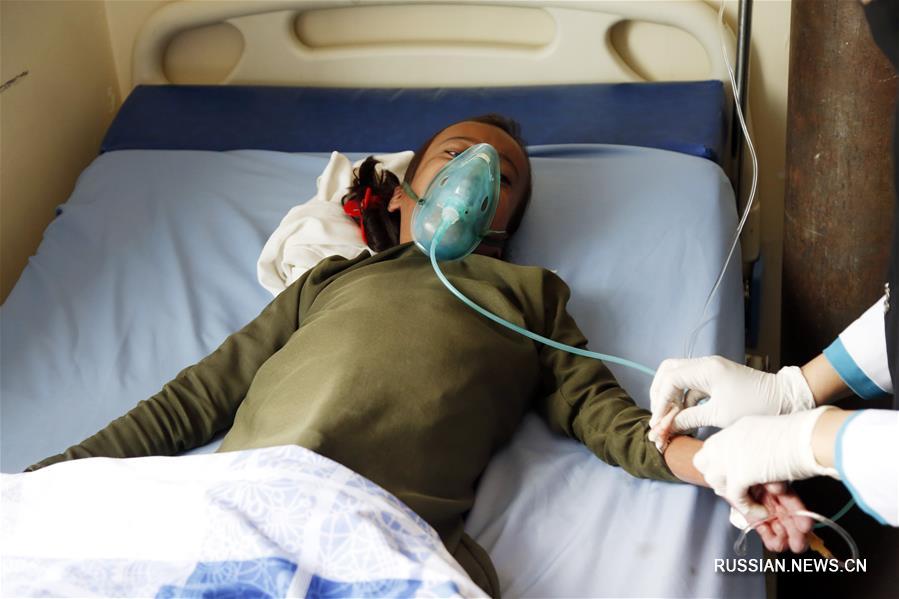 Столица Йемена Сана подверглась воздушному налету