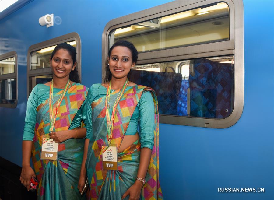 На юге Шри-Ланки открыли движение по железнодорожной ветке, построенной китайскими компаниями