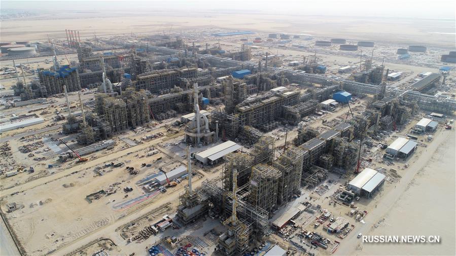 Кувейтский нефтеперерабатывающий завод, построенный китайской корпорацией "Синопек"