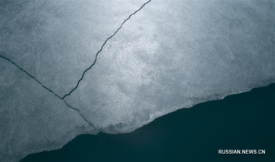 На озеро Цинхай пришла весна