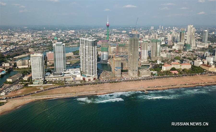 Лотосовая Башня -- совместный проект Китая и Шри-Ланки в Коломбо