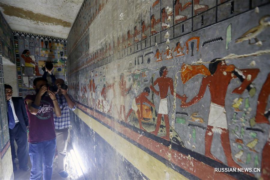 В Египте обнаружена гробница аристократии V династии Древнего Египта
