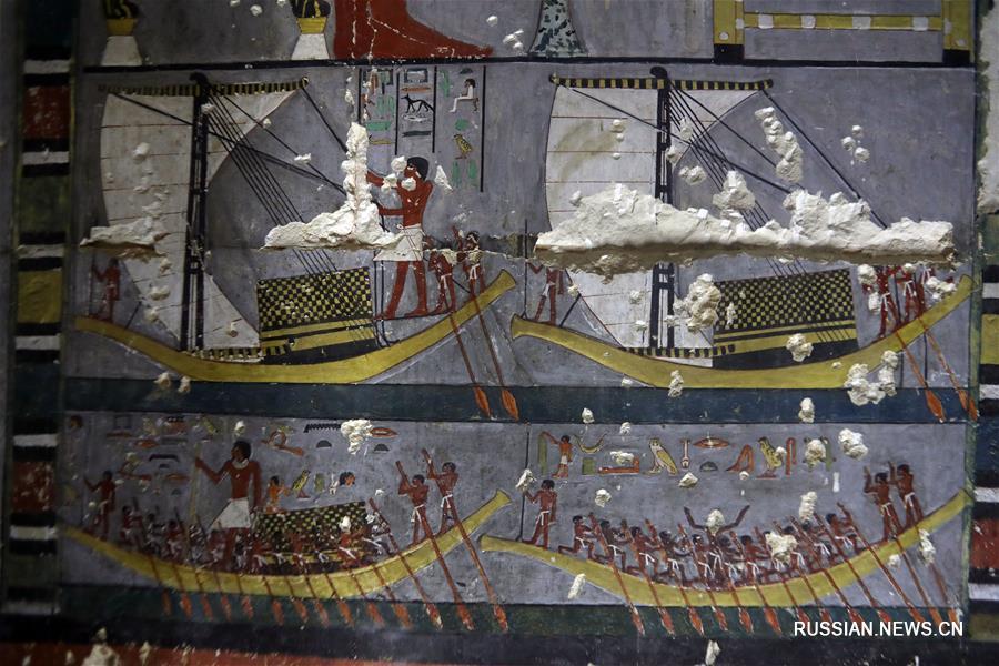 В Египте обнаружена гробница аристократии V династии Древнего Египта