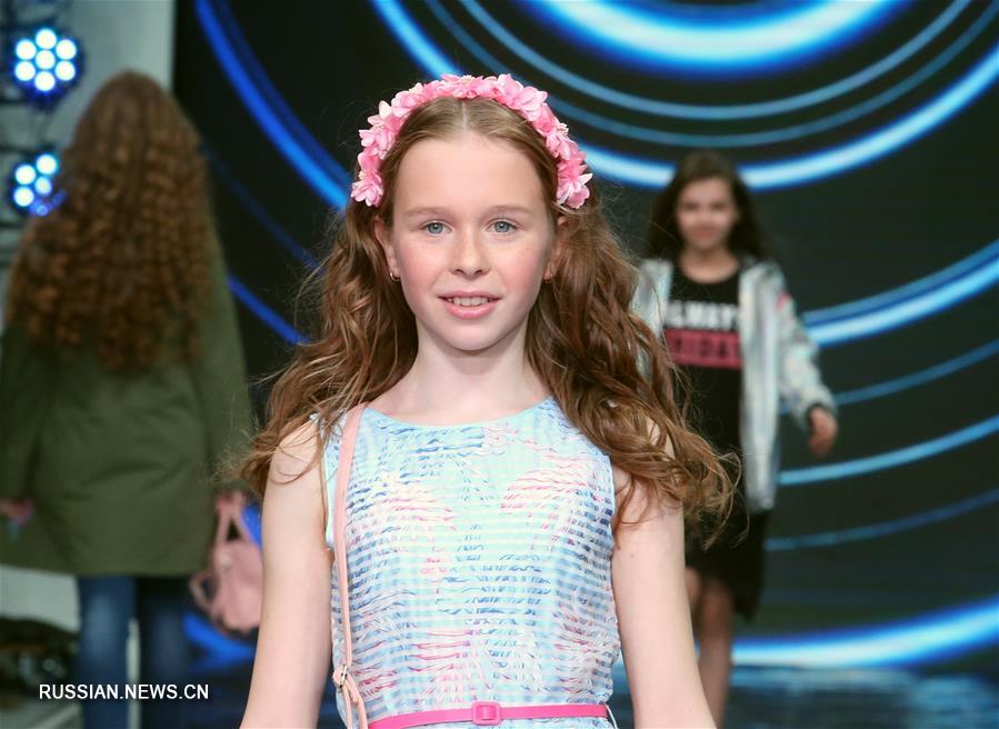 Показ одежды для детей на Белорусской неделе моды в Минске