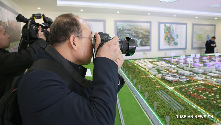 Журналисты ведущих китайских СМИ посетили индустриальный парк "Великий камень"