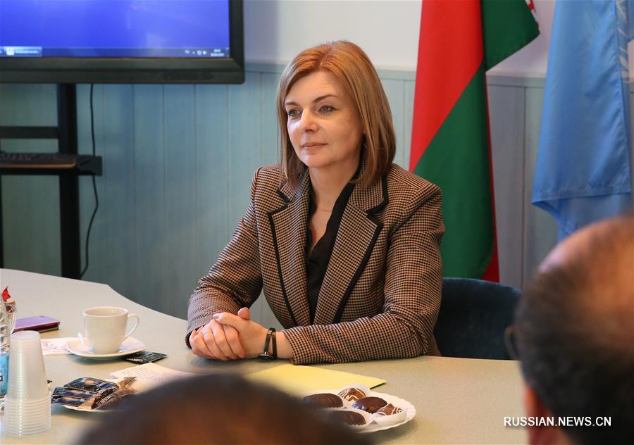 Журналисты КНР встретились с первым заместителем министра образования Беларуси Ириной Старовойтовой