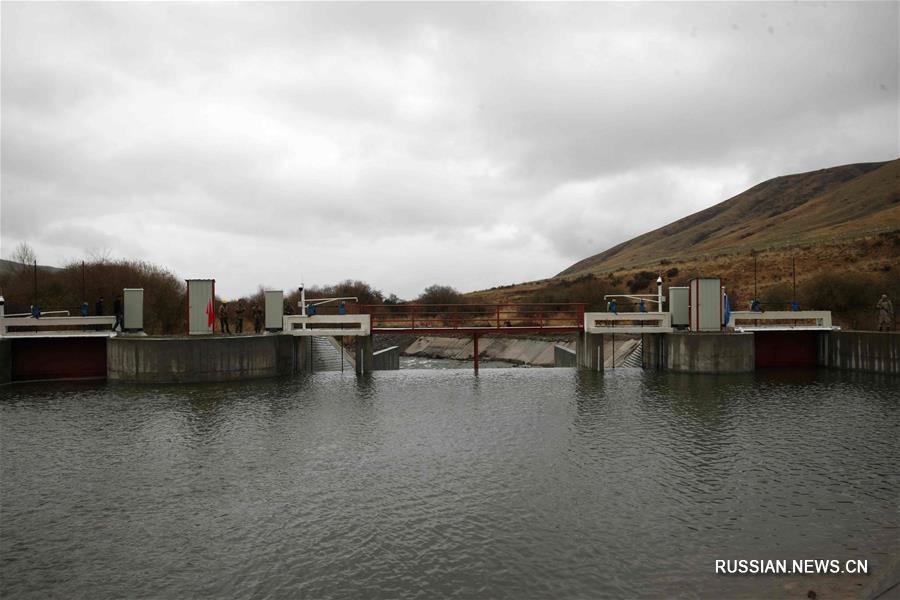 Китай и Казахстан завершили реконструкцию водозаборных сооружений на реке Сумбе