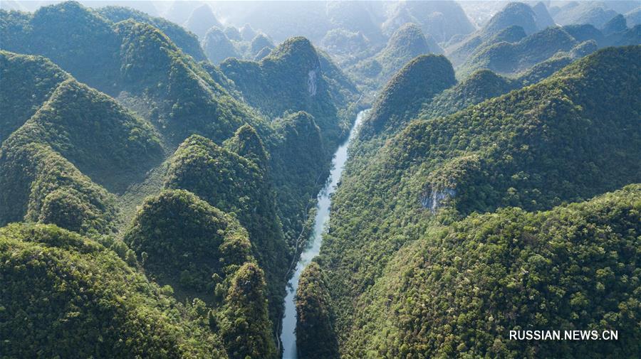 Волшебные пейзажи реки Гэту в Гуйчжоу