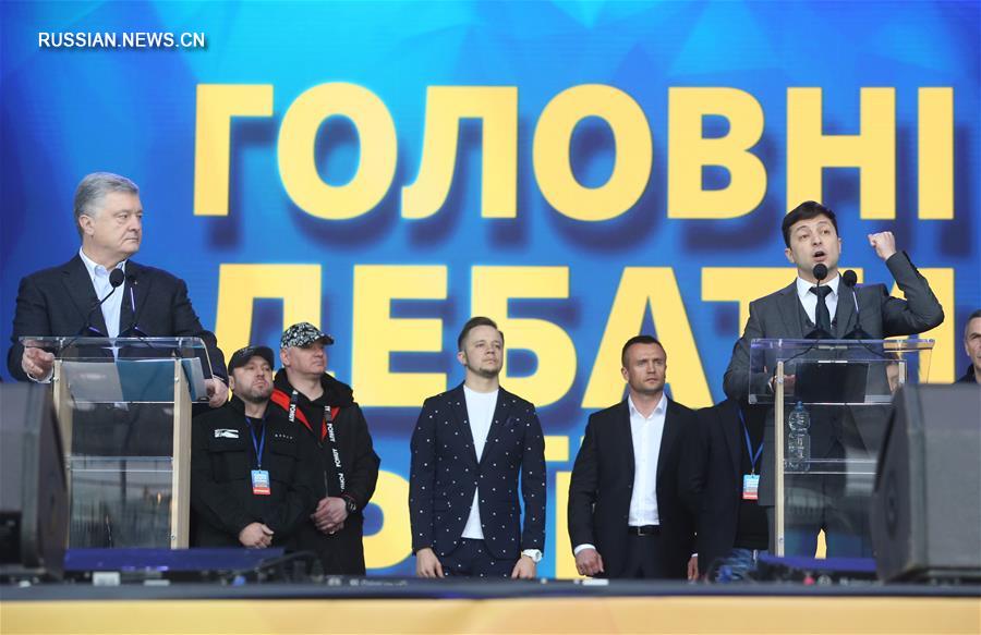 В Киеве прошли предвыборные дебаты кандидатов в президенты