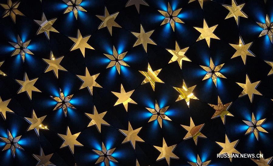 Всемирная выставка садово-паркового искусства-2019 в Пекине с высоты птичьего полета