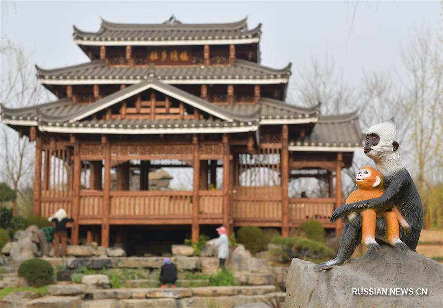 Китайские павильоны и парковые зоны на Всемирной выставке садово-паркового искусства-2019 в Пекине