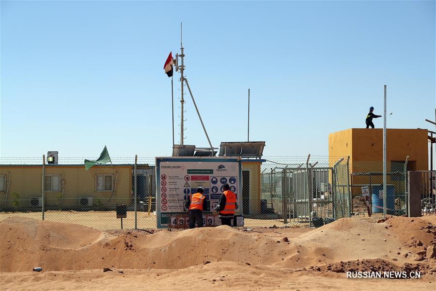 Китай возводит в пустыне Египта крупную гелиоэлектростанцию