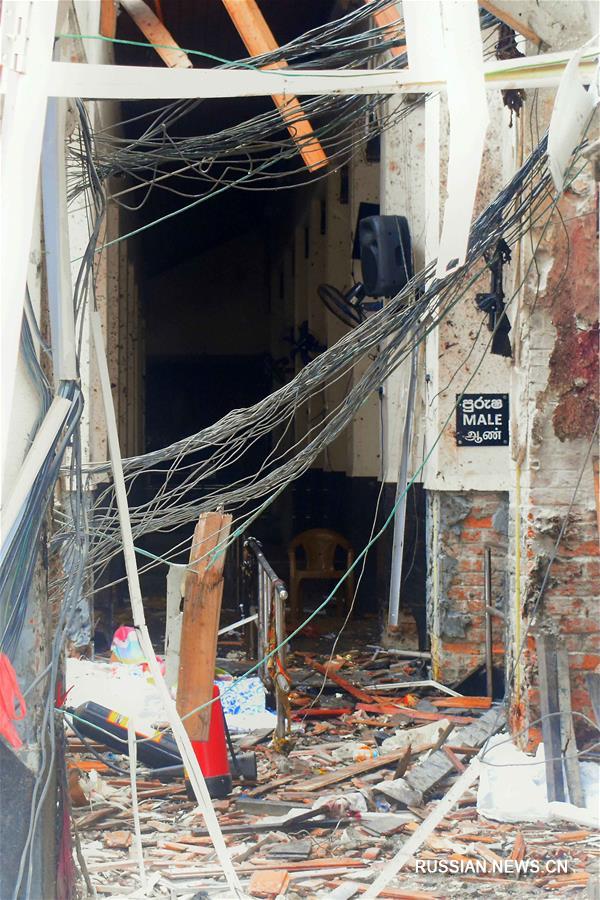 Количество погибших в результате взрывов на Шри-Ланке возросло до 207 человек