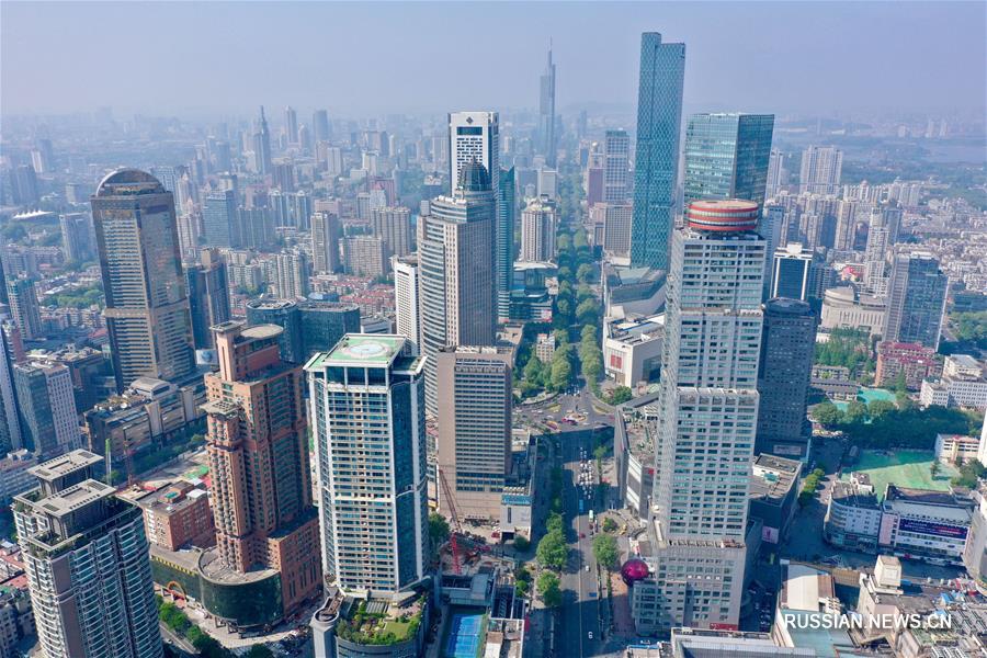 Нанкин: взгляд с неба