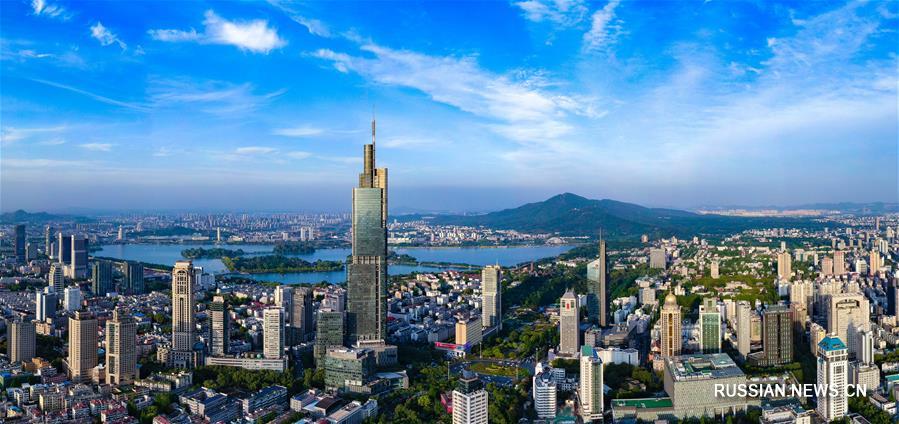 Нанкин: взгляд с неба