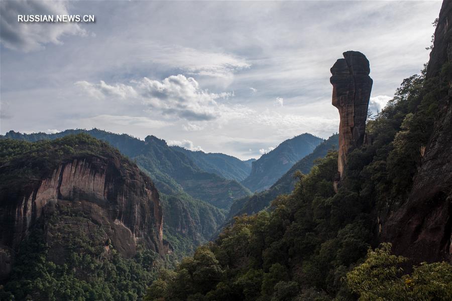 Национальный парк Лаоцзюньшань на юго-западе Китая