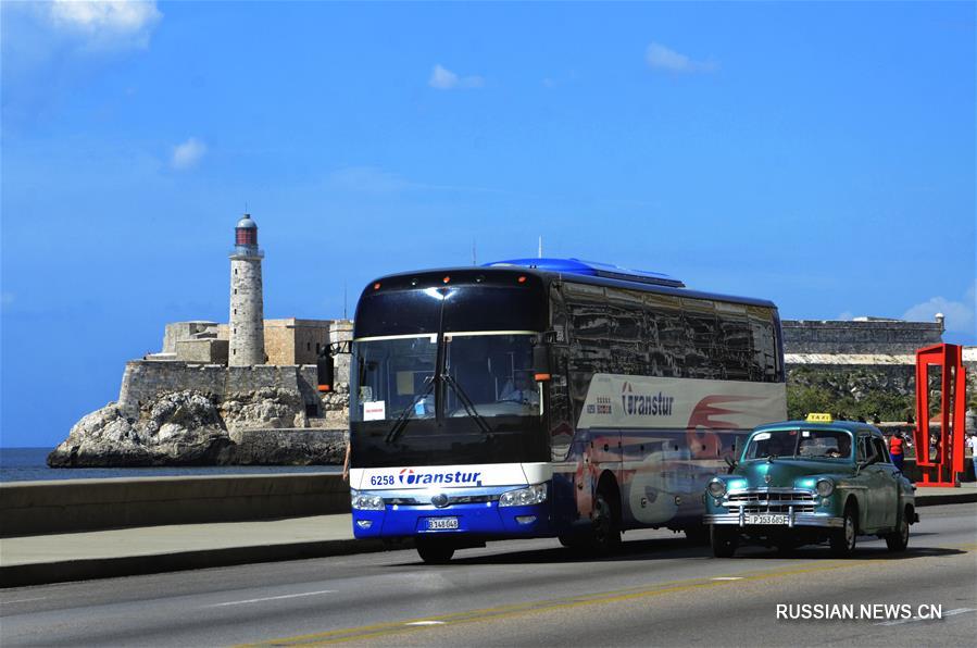 Китайские автобусы на службе общественного транспорта в кубинских городах