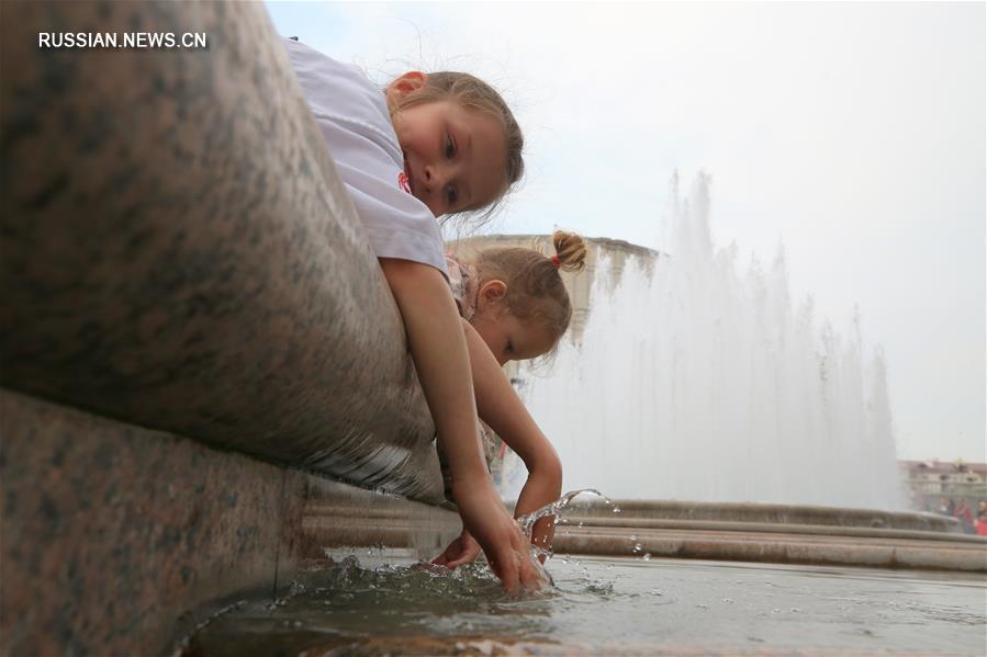 В Минске открылся сезон фонтанов 
