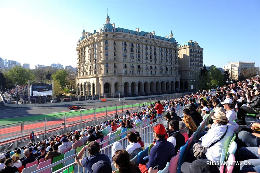Автоспорт -- "Формула-1" 2019, Гран-при Азербайджана: финн В. Боттас одержал победу в основной гонке