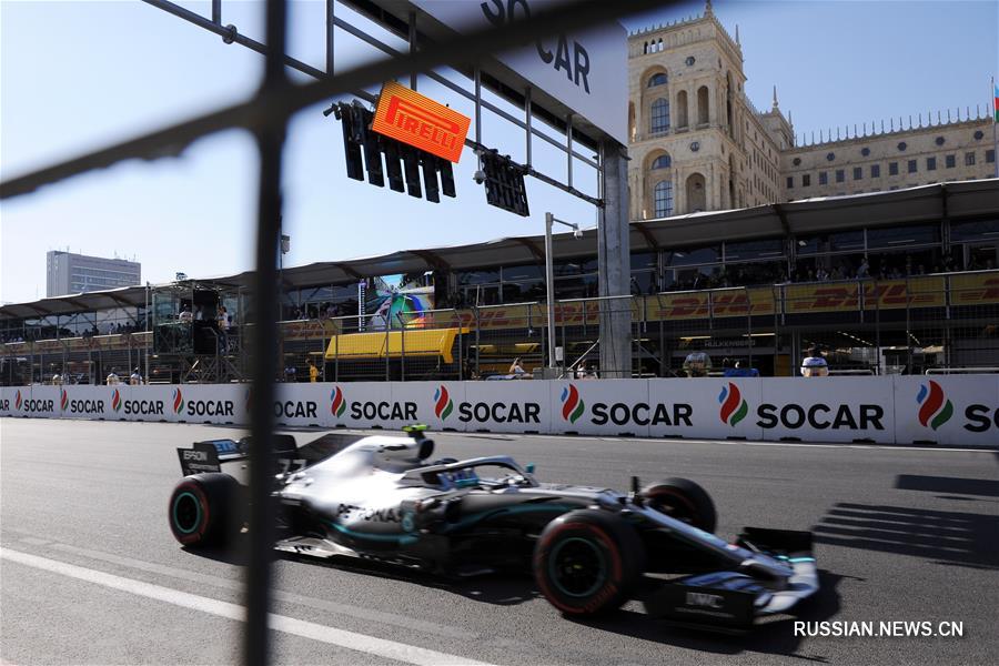 Автоспорт -- "Формула-1" 2019, Гран-при Азербайджана: финн В. Боттас одержал победу в основной гонке