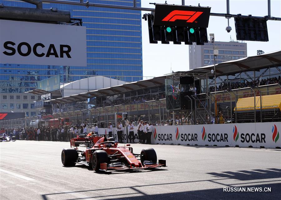 Автоспорт -- "Формула-1" 2019, Гран-при Азербайджана: финн В. Боттас одержал победу в основной гонке