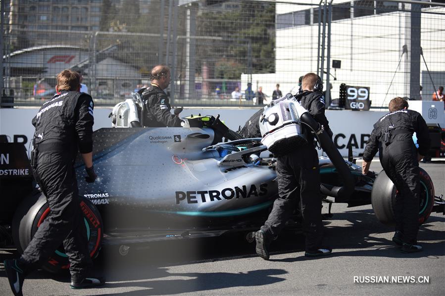 Автоспорт -- "Формула-1" 2019, Гран-при Азербайджана: финн В. Боттас одержал победу в основной гонке