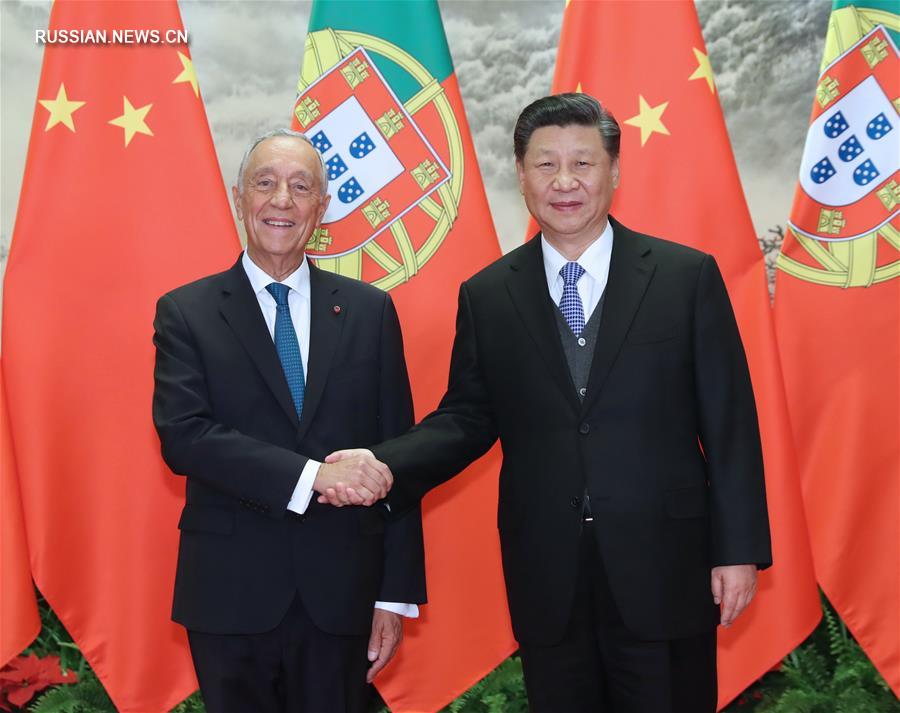 （时政）（2）习近平同葡萄牙总统德索萨举行会谈