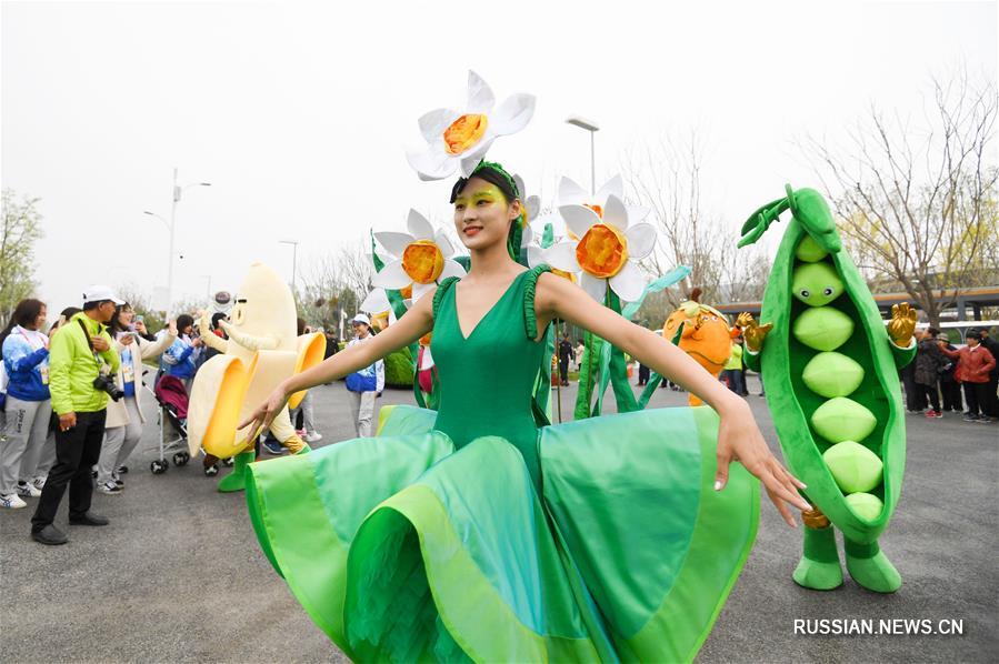 Цветочный парад на Международной садоводческой выставке
