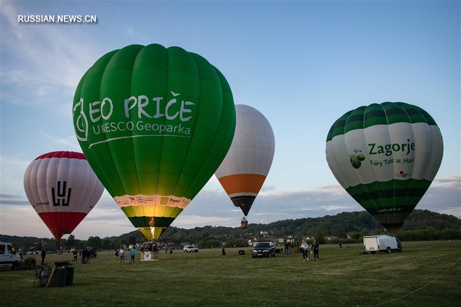 Фестиваль воздушных шаров в Хорватии