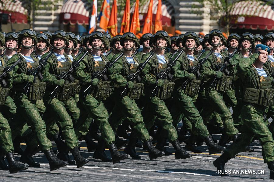 В Москве прошла генеральная репетиция парада по случаю Дня Победы