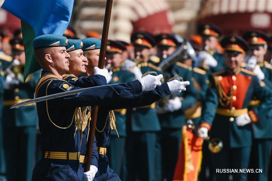 В Москве прошла генеральная репетиция парада по случаю Дня Победы