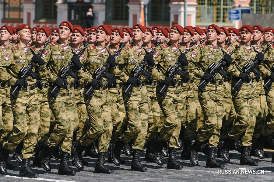 В Москве прошла генеральная репетиция парада по случаю Дня Победы