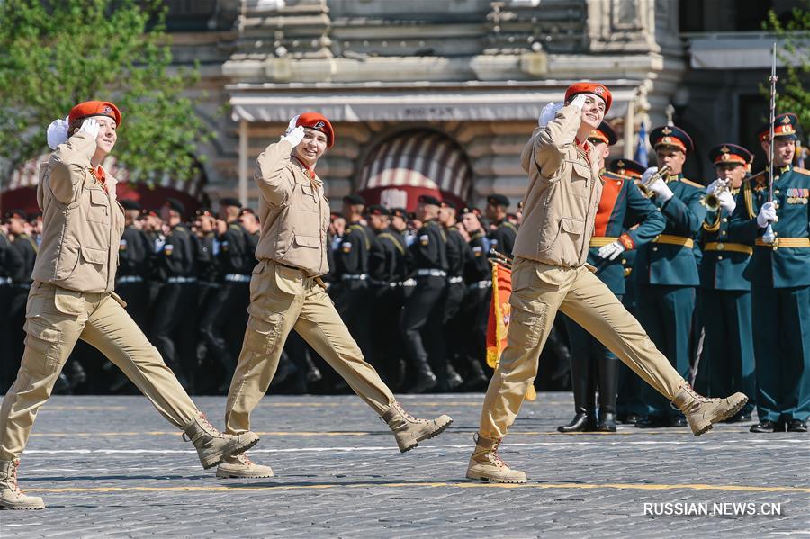 В Москве прошла генеральная репетиция парада по случаю Дня Победы