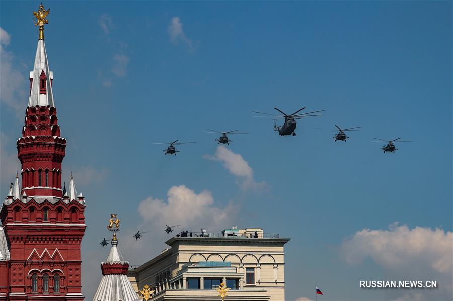 В Москве прошла генеральная репетиция парада по случаю Дня Победы