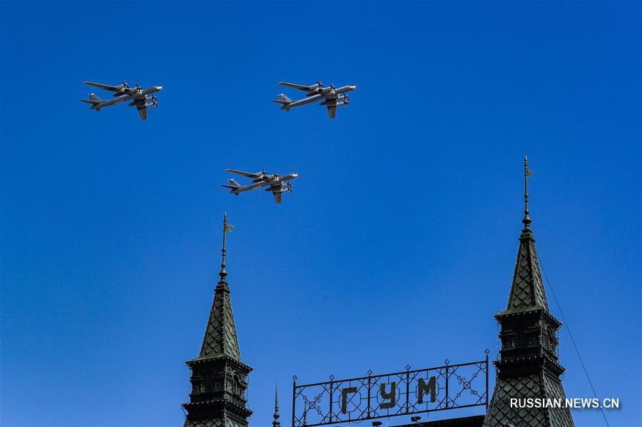 В Москве прошла генеральная репетиция парада по случаю Дня Победы