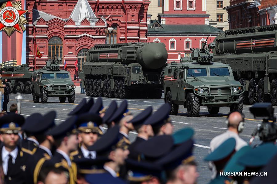 В Москве прошла генеральная репетиция парада по случаю Дня Победы