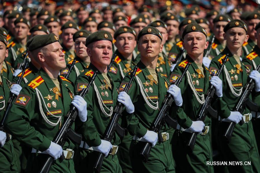 В Москве прошла генеральная репетиция парада по случаю Дня Победы