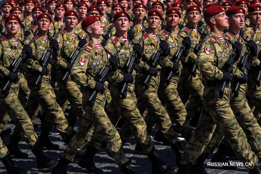 В Москве прошла генеральная репетиция парада по случаю Дня Победы
