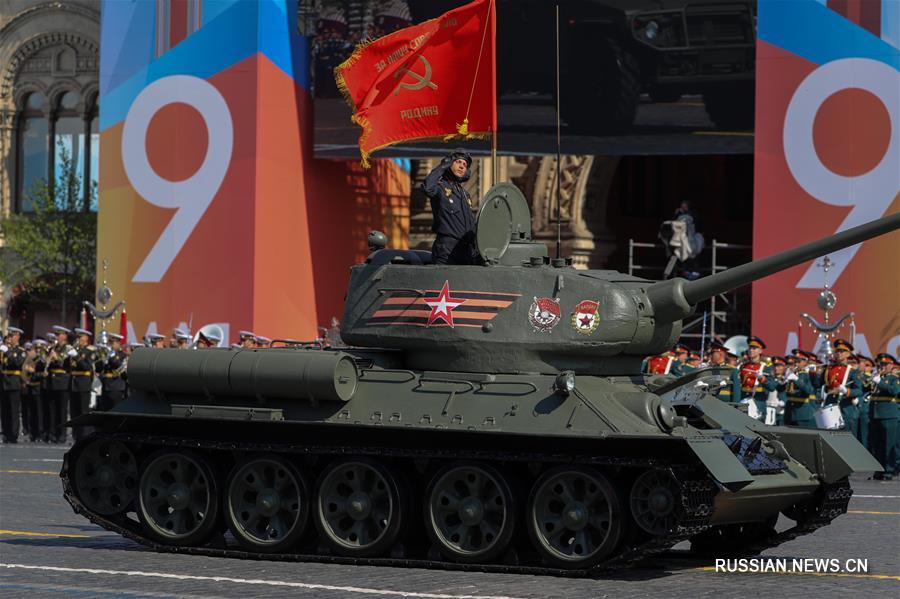 В Москве прошла генеральная репетиция парада по случаю Дня Победы