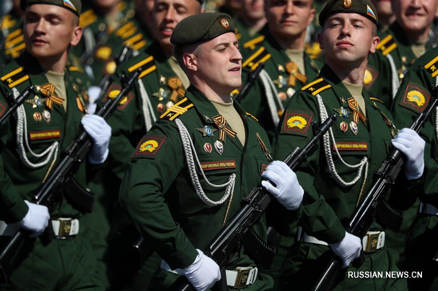 В Москве прошла генеральная репетиция парада по случаю Дня Победы