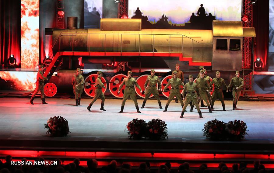 Праздничный концерт, посвященный 74-й годовщине Победы в Великой Отечественной войне, прошел в Минске