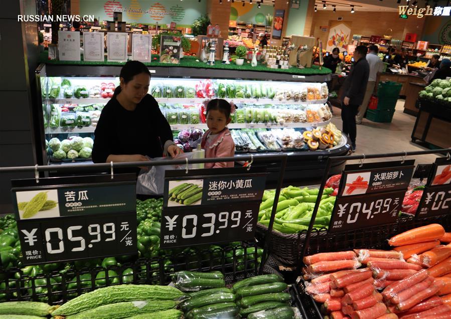 В апреле индекс потребительских цен в Китае вырос на 2,5 проц.