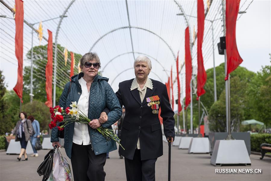 Празднование Дня Победы в Москве
