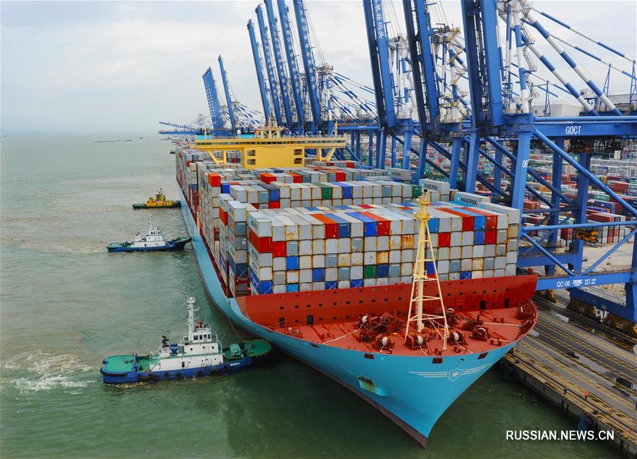 Китай является портовой державой и много лет подряд лидирует в мире по масштабам портовой отрасли