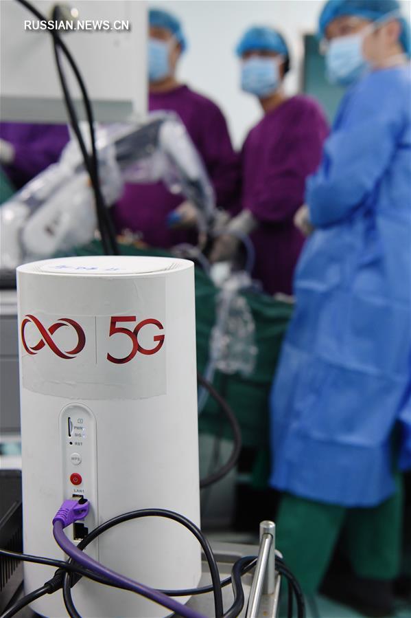 Первые совместные хирургические операции с использованием технологий 5G в провинции Аньхой