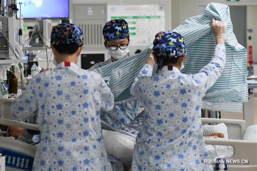 Обычные рабочие дни китайских медсестер