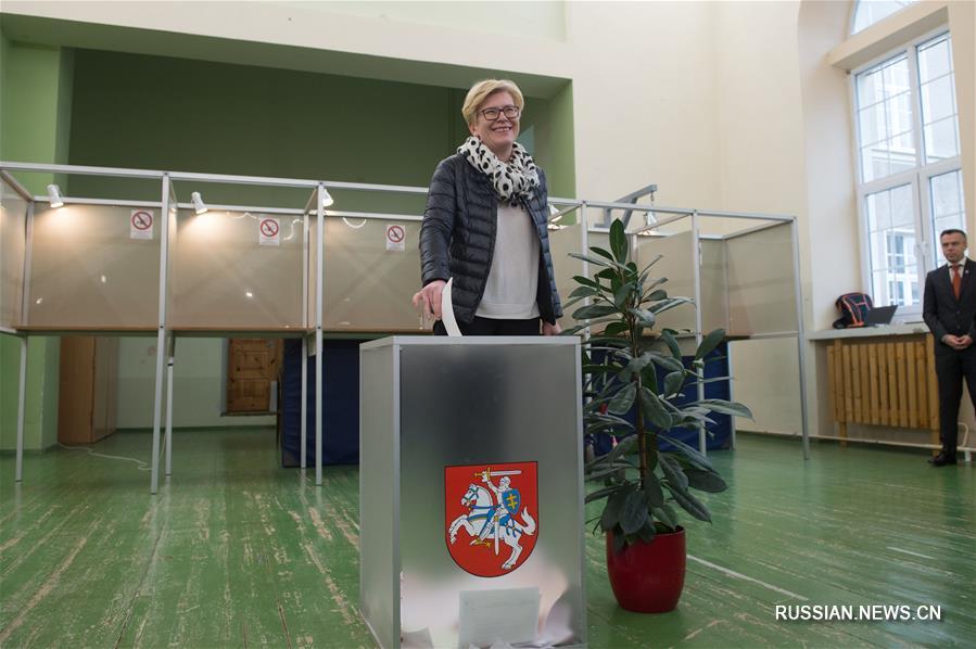 В Литве состоялось голосование на президентских выборах