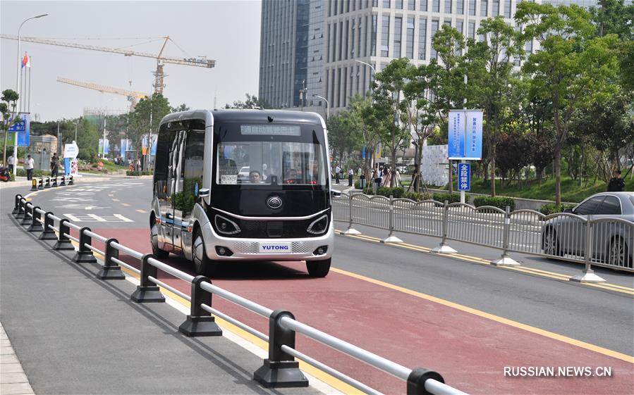 Проект "умной" транспортной системы 5G проходит испытания в Чжэнчжоу