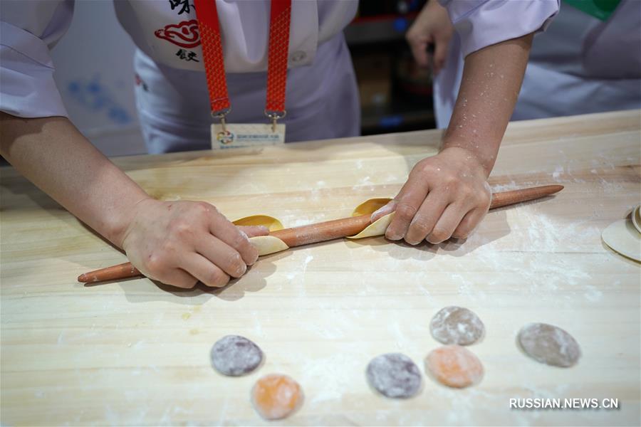 Мучные изделия на Азиатском кулинарном фестивале в Пекине