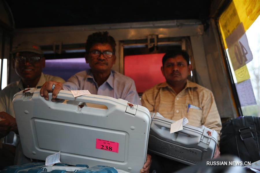 В Индии завершилось голосование на всеобщих выборах 2019 года